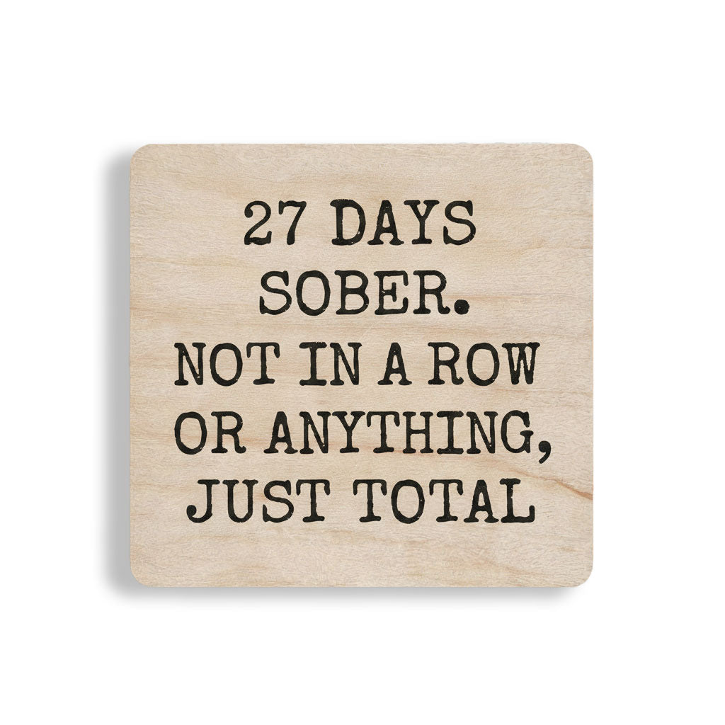 Custom Engraved Wood Coasters – Personalized Text