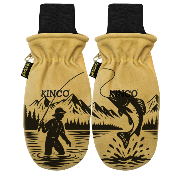 Laser Engraved Kinco Gloves – Fly Fishing Design