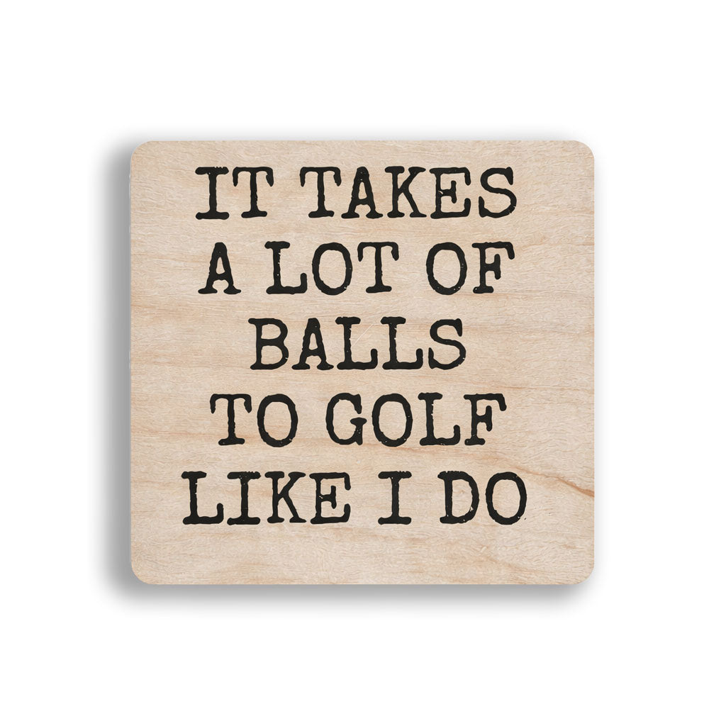 Custom Engraved Wood Coasters – Personalized Text