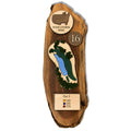 Straight Vertical Slab - Custom Golf Hole Wood Plaque – Personalized Course Art